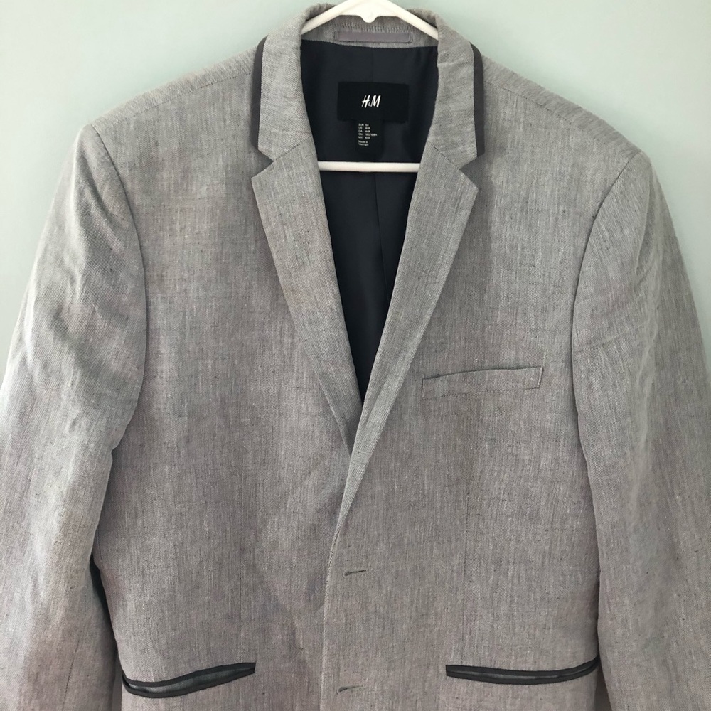 Men’s dress blazer with pockets